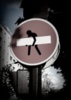 Road sign diversion 2 - Paris -